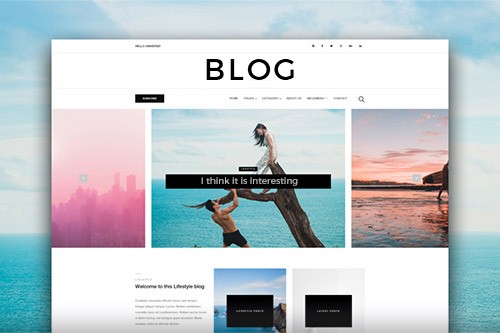 Media Blog Design
